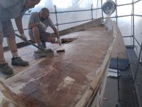 Day 32 - Most of the foredeck is covered