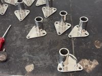 Day 165 - New stanchion bases constructed one by one